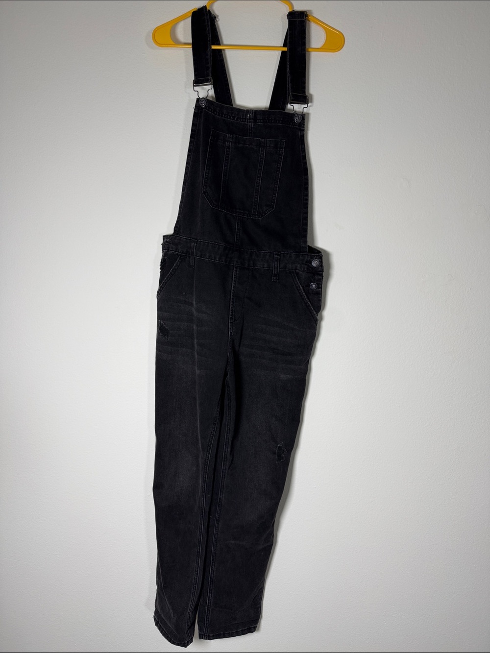Risen Jeans Women's Black Denim Overalls - Classic Fit